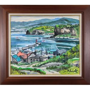 絵画　若井良一画伯作品　額付きサムホール！ 絵画 若井良一画伯作品 額付きサムホール！ 絵画 若井良一画伯