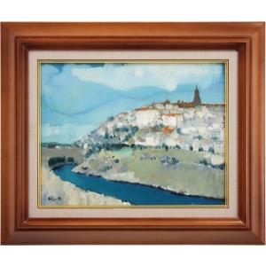 川島未雷「 清流爽快奥入瀬」 油絵 ・ 油彩画 M15 ( 15号 ) 絵画 洋画