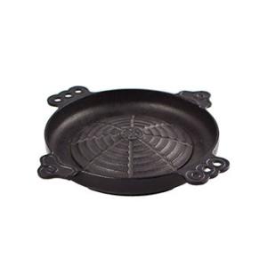 岩鋳（IWACHU） 焼肉 ジンギスカン鍋 深型 28.5cm 南部鉄器 ガス火用