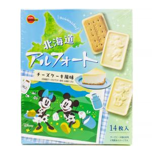 北海道 ディズニー アルフォート チーズケーキ風味 14枚入 ブルボン 北海道 お土産 おみやげ お菓子 スイーツ 個包装