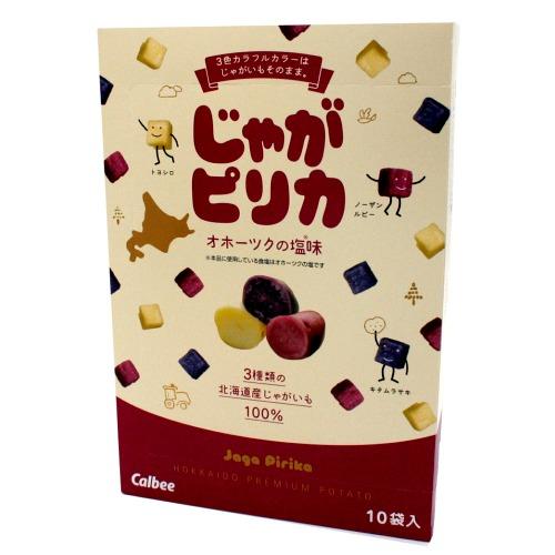 カルビー じゃがピリカ 18g×10袋入 北海道 お土産 ポテトチップス ポテチ お菓子 スナック菓...