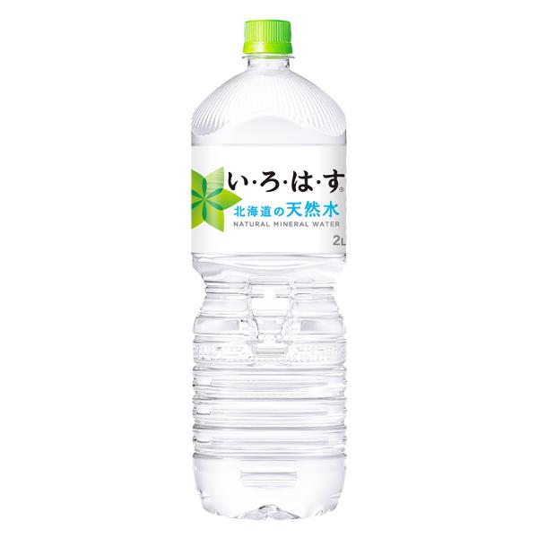 水 ミネラルウォーター ペットボトル 天然水 軟水 いろはす 北海道の天然水 2000mlPET×6...