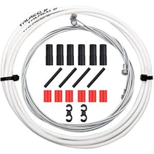 CTRICALVER自転車ブレーキケーブル＆ハウジング、マウンテンバイクブレーキケーブルセット、MTB