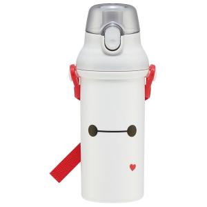 スケーター(Skater) 水筒 直飲み 480ml プラスチック ワンタッチ 食洗機対応 ディズニー ベイマックス 25 PSB5SANAG-A