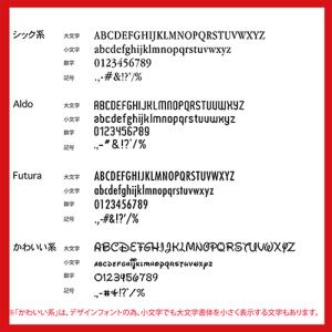 名入れ ストラップ クリア クローバー型の詳細画像4