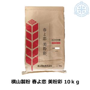 横山製粉　美粉彩　春よ恋　北海道産 全粒粉 微粉砕全粒粉 10kg 送料無料