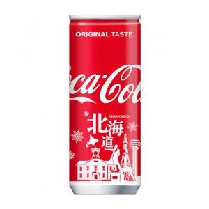 コカ・コーラ 250ml缶(北海道限定デザイン)×30本　coca cola｜hokubei-shop