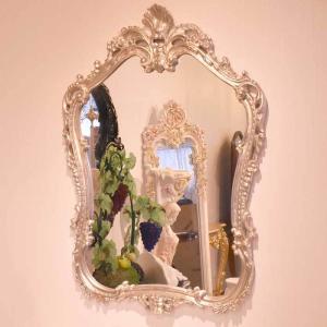 イタリア製 ミラー シルバー 銀 壁掛け DIBIASE 楽天市場】≪2026年2月頃再入荷≫ ミラーDecoシルバー// 鏡 壁掛け