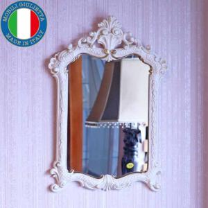 ロココ調 ミラー 鏡 Sサイズ 壁掛け 直輸入 姫家具 ロココ