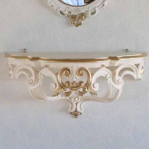 壁掛け コンソール 大 送料無料 イタリア製 インテリア ホワイト