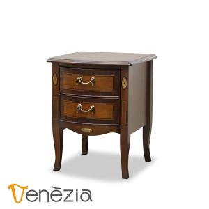 東海家具工業 サイドチェスト アンティークホワイト ナイトテーブル