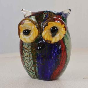 ガラス クラゲ小 ピンク 置物 海月 オーナメント ガラス雑貨 ペーパー