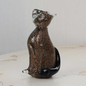 陶器 動物 ヒョウ 置物 イタリア製 レオパード 豹 完成品 ヨーロピアン