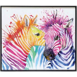 アートフレーム ピース 幸運の翼 クリスタルピクチャー 額絵 ゴールド