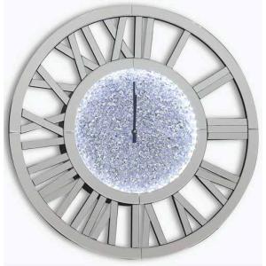 ミラー家具 スタンドミラー LED 姿見 鏡 グラムスタイル シルバー