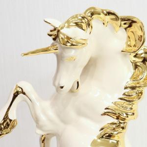 陶器 動物 ユニコーン 置物 イタリア製 完成...の詳細画像3
