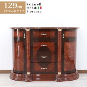 イタリア　ハンドペイント　チェスト ロココ調 イタリア製 ハンドペイント ベンチチェスト 姫家具