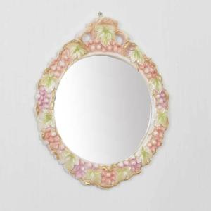 ロココ調 ミラー 鏡 Sサイズ 壁掛け 直輸入 姫家具 ロココ