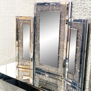 ミラー家具 チェスト 90cm ディスプレイスタンド サイドテーブル