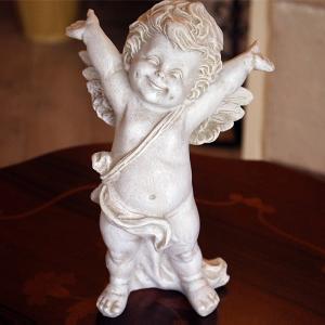 LOVE 置物 オーナメント 癒やし エンゼル エンジェル ホワイト 天使