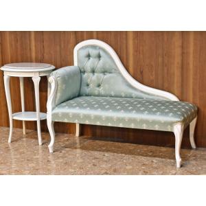 イタリア 家具 二人がけソファー ピンク ストライプ ラブソファ 2P 2人