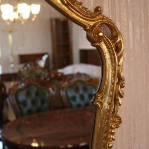 イタリア ミラー 壁掛け ゴールド 完成品 鏡...の詳細画像3