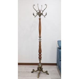 コートハンガー 真鍮 ブラス ゴールド イタリア アンティーク 金ピカ