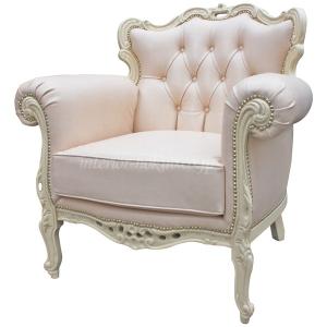 イタリア製 2Pソファ ピンクレザー 合皮 猫足 姫系家具 602-883 イタリア 2人掛け ソファ ピンクレザー 合皮 ホワイト 猫脚 2人用 2P