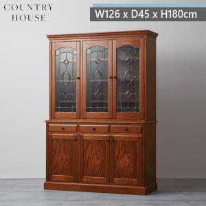 カントリーハウス 1人がけソファ W78cm サロン オーク材 天然木使用