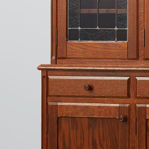 カントリーハウス 3ドア キャビネット オーク...の詳細画像3