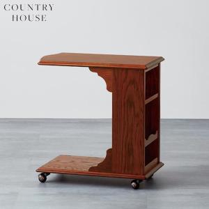 ロココ ワゴン トロリー ワインホルダー 収納付き 猫脚 白家具 姫系