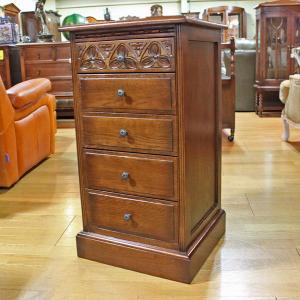 イタリア 家具 ローキャビネット サイドボード 幅80cm 象嵌 完成品