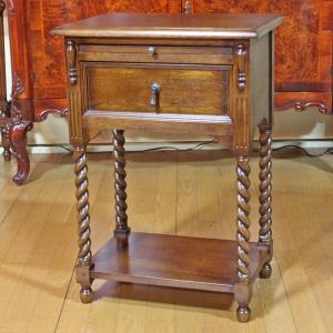 コンソールテーブル 50cm マホガニー サイドテーブル 木製 完成品 半円