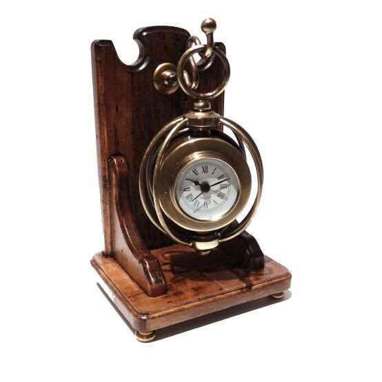 イタリア 置き時計 カパーニ アンティークポプラ ウォールクロック ヨーロピアン クラシック 木製 ...