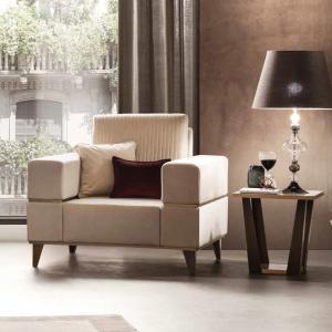 イタリア製 1人掛けソファ 1シーター ソファー AMBRA アンブラ アレドクラシック ヨーロピアン アンティーク