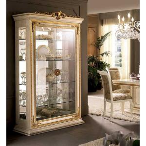 シリック 家具 1ドアガラスキャビネット 570 ヨーロピアン