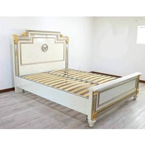 サルタレッリ フローレンス ベッドフレーム シングルベッド アイボリー