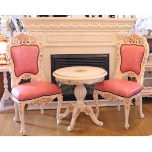 猫脚♦️ロココ♦️ホワイトテーブル♦️彫刻 ヴィンテージテーブル♦️送料込 roc-19_c1.jpg?r=4521