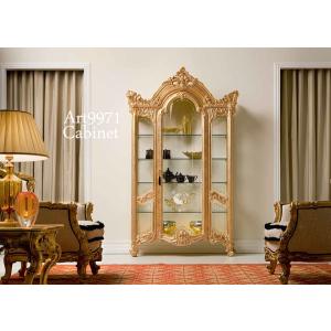 チェスト 木製 5段 完成品 茶 58cm 象嵌 ロココ調 イタリア 家具 猫脚