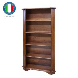 イタリア 家具 扉付 ブックシェルフ 本棚 完成品 キャビネット