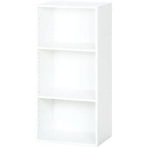 カラーボックス 3段 2個セット 収納棚 本棚