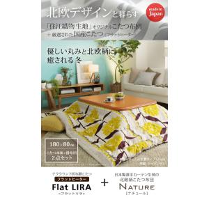 こたつセット おしゃれ 2点セット 継脚付きフ...の詳細画像4