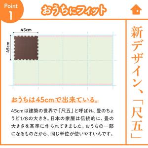 プレイマット 4.5畳 36枚セット 防音 赤...の詳細画像2