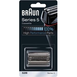 ブラウン 替刃 52Bシリーズ5 Braun プロソニック対応 網刃 内刃一体型カセット ブラック