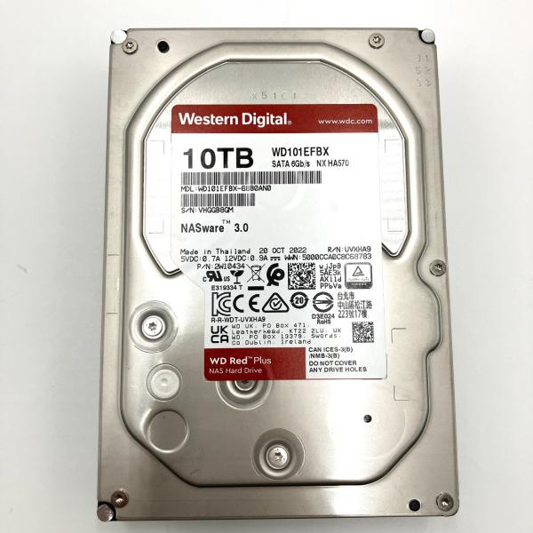 WD101EFBX ［WD Red Plus（10TB 3.5インチ SATA 6G 7200rpm...