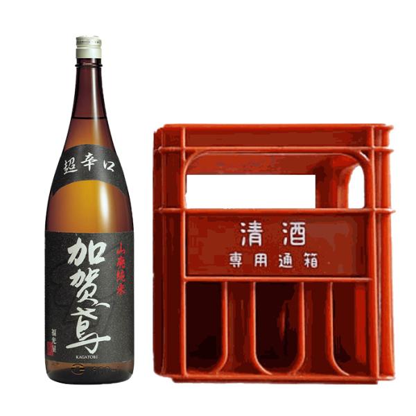 【Ｗ】福光屋 山廃純米 加賀鳶 超辛口 1.8L ６本（１ケース） ＪＰ宅配100サイズ