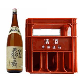 天狗舞 山廃仕込純米酒 1800ｍｌ ６本（１ケース） 宅配140サイズ