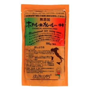 無添加 ホテル用カレールー 中辛 190g ５個