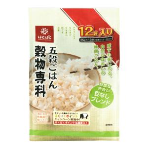 はくばく 五穀ごはん 穀物専科 12包 ６個（１ケース） 宅配60-サイズ