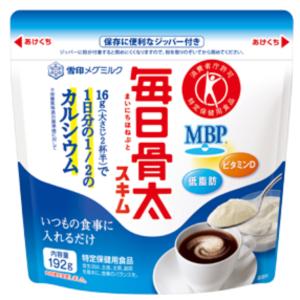 雪印 毎日骨太 スキム 192g １２個（１ケース） 宅配80サイズ【健康応援】